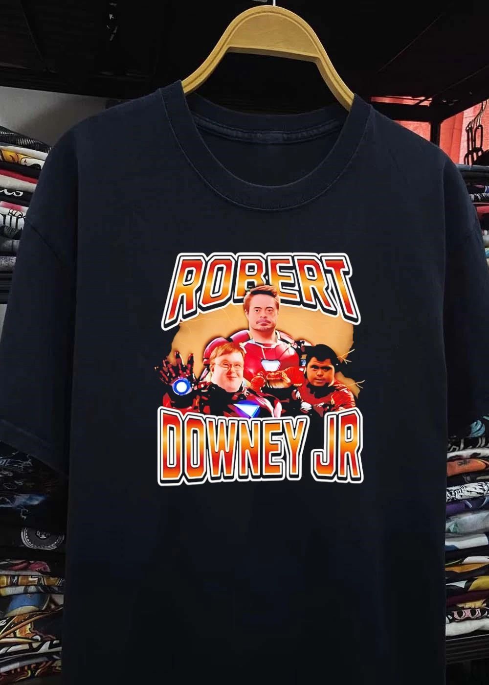 Robert Downey Jr Iron Man funny shirt