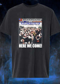 2026 Playoff Edition Vol Brun Invading A City Near You Soon Weathering Any Storm Chippy Out Who Wants This Knicks Smoke Here We Come Knicks T-Shirt