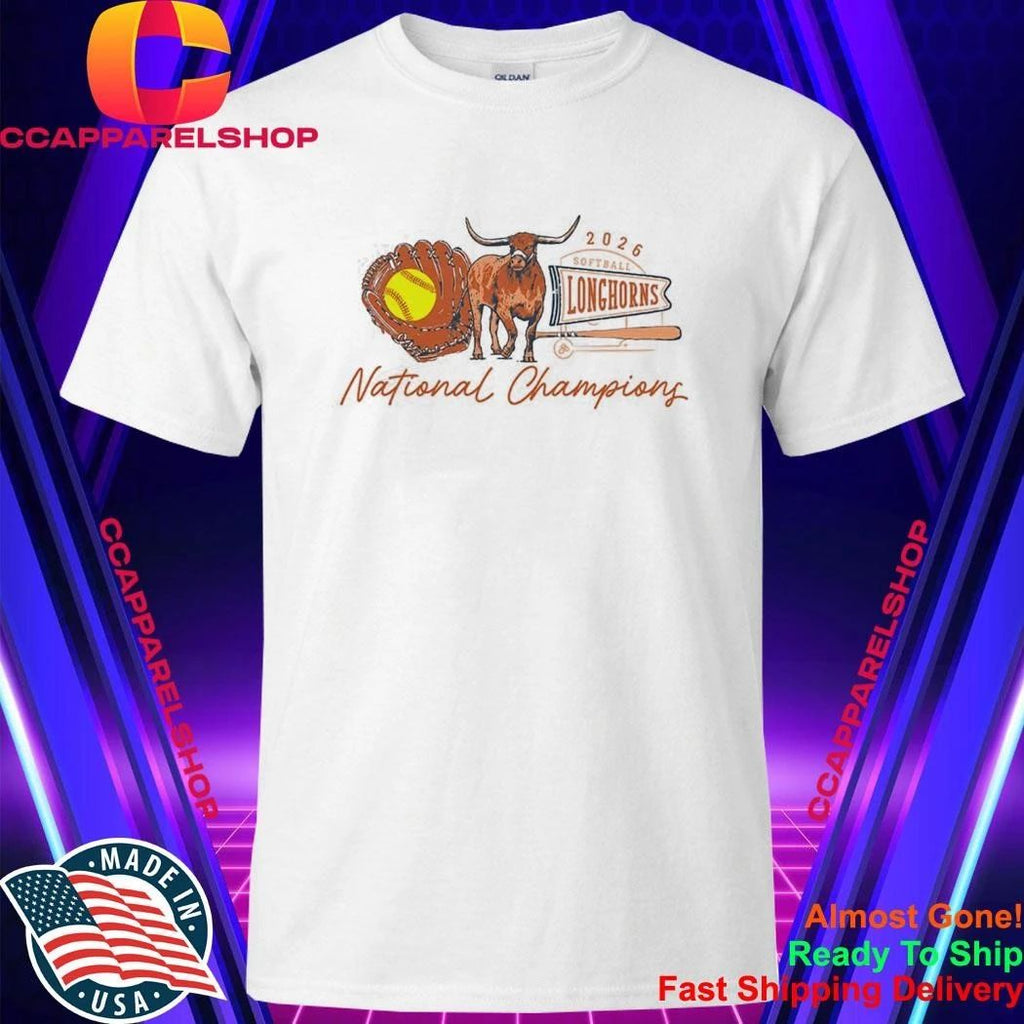 Texas Softball 2026 National Champs Vintage Shirt