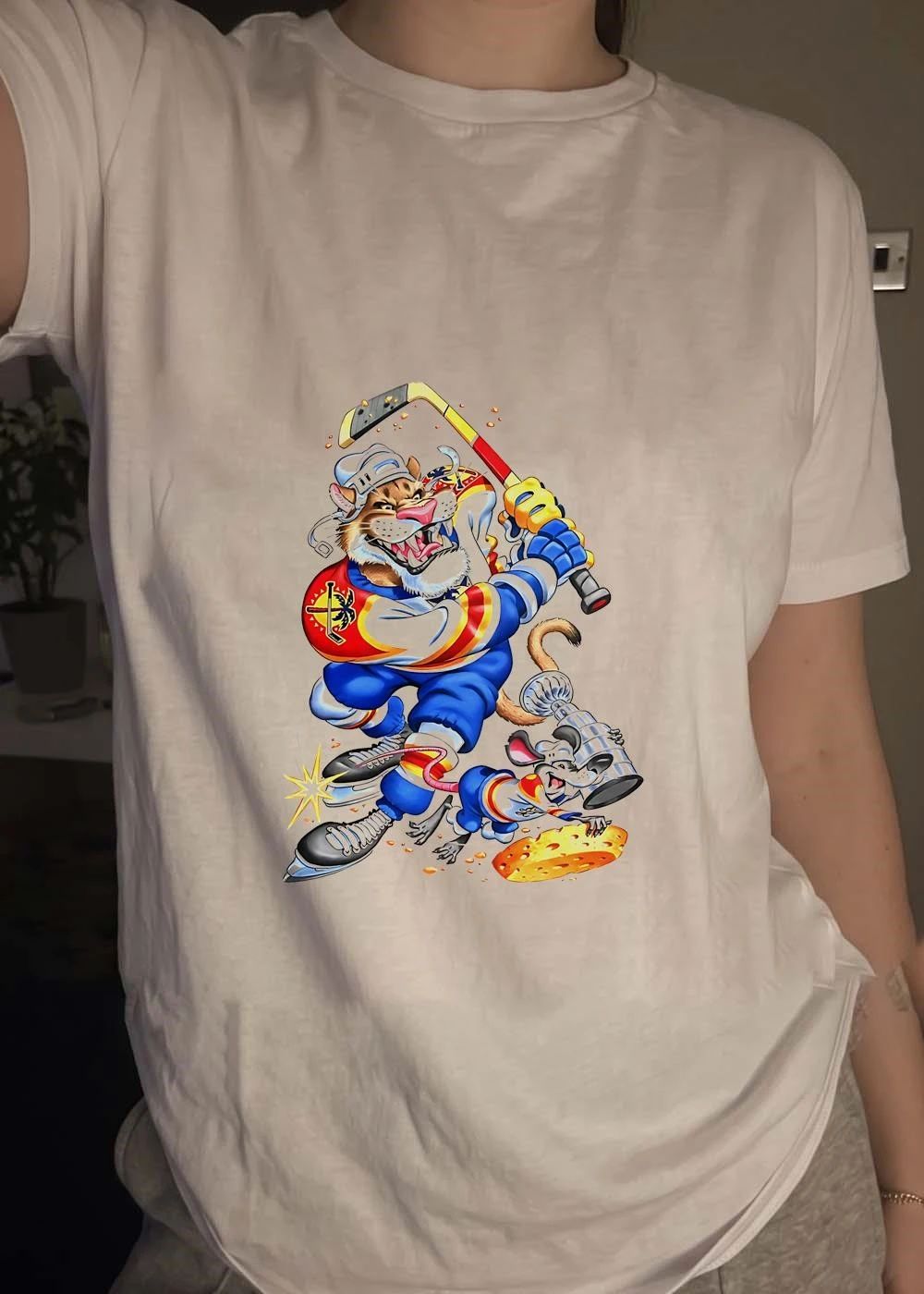 Florida Panthers Stanley Cup Let’s go Cats mascot funny shirt