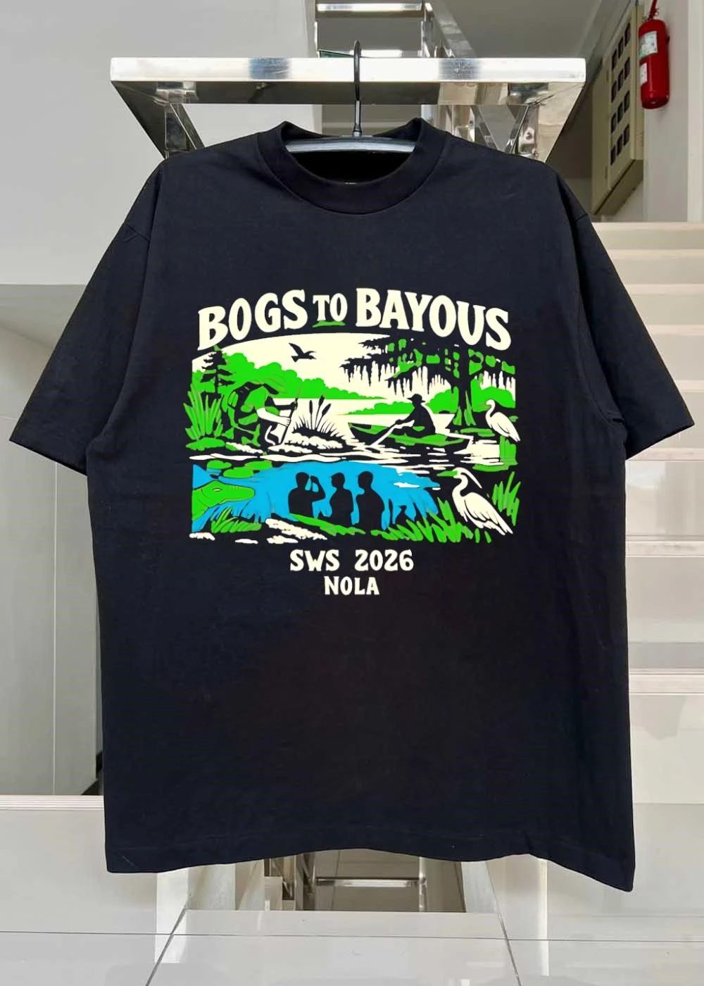 SWS 2026 NOLA Bogs to Bayous Wetland Research Expedition T-Shirt