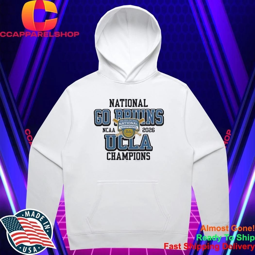 UCLA Bruins Go Bruins NCAA National Champions Softball 2026 Shirt