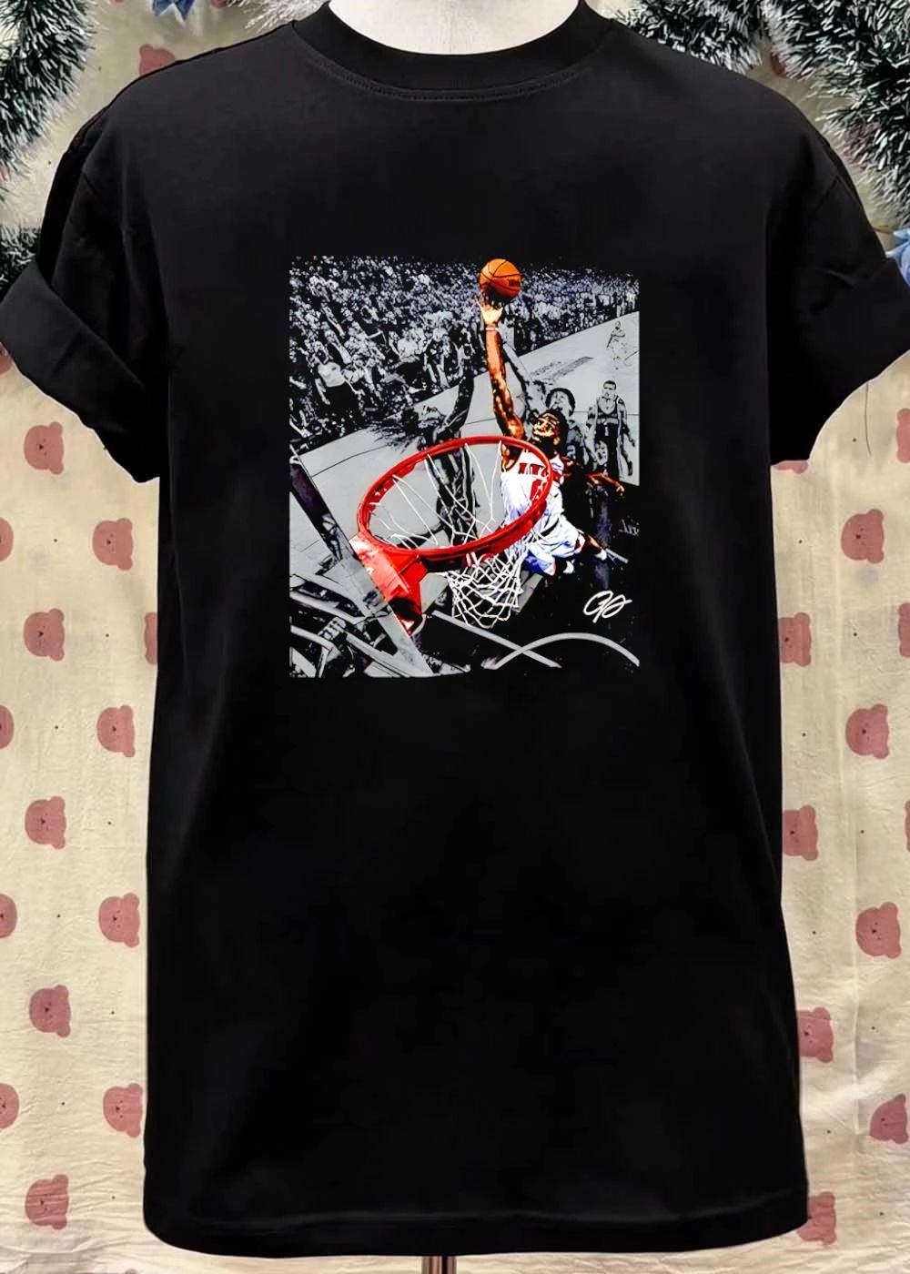GP Hawks Basketball Player Dribbling for a Slam Dunk T-Shirt