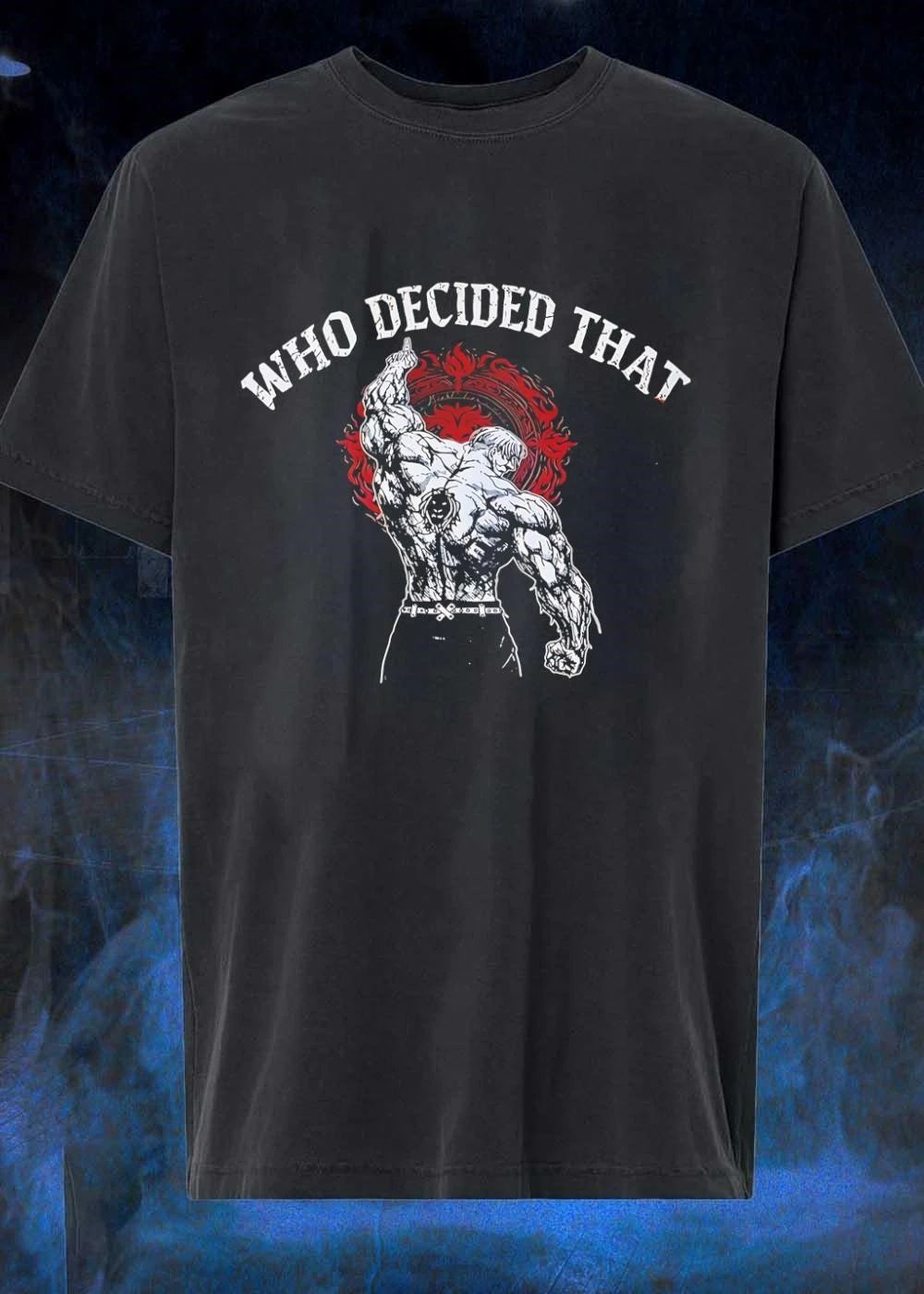 The Lion Sin of Pride Escanor Who Decided That Anime T-Shirt