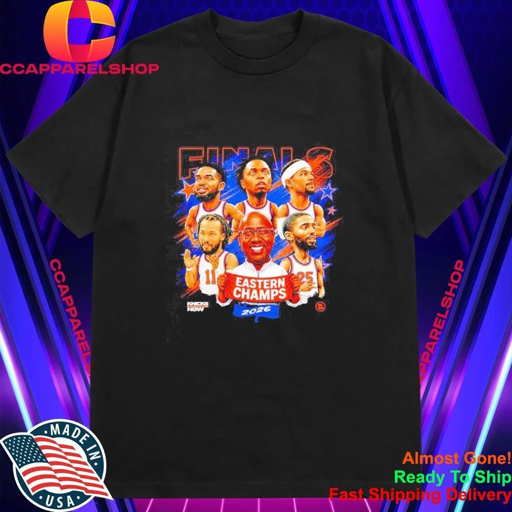 Jalen Brunson Karl Anthony Towns Knicks Finals Eastern Champs 2026 Shirt