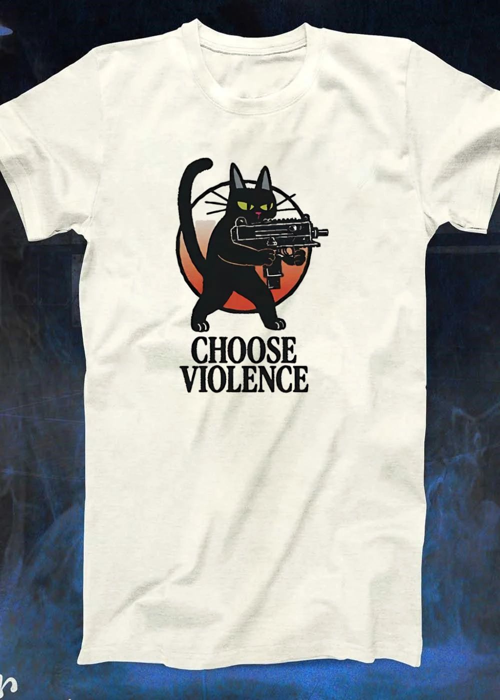 Choose Violence Black Cat shirt