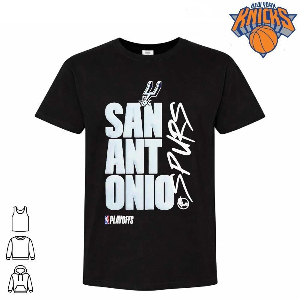 San Antonio Spurs NBA Playoffs San Antonio Spurs Logo Basketball Team Logo T Shirt