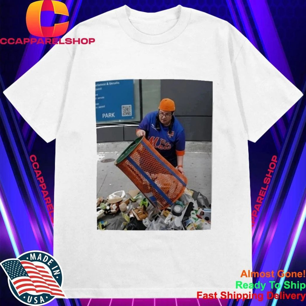 Knicks Dei Angie Base Stealing Trashcan Shirt