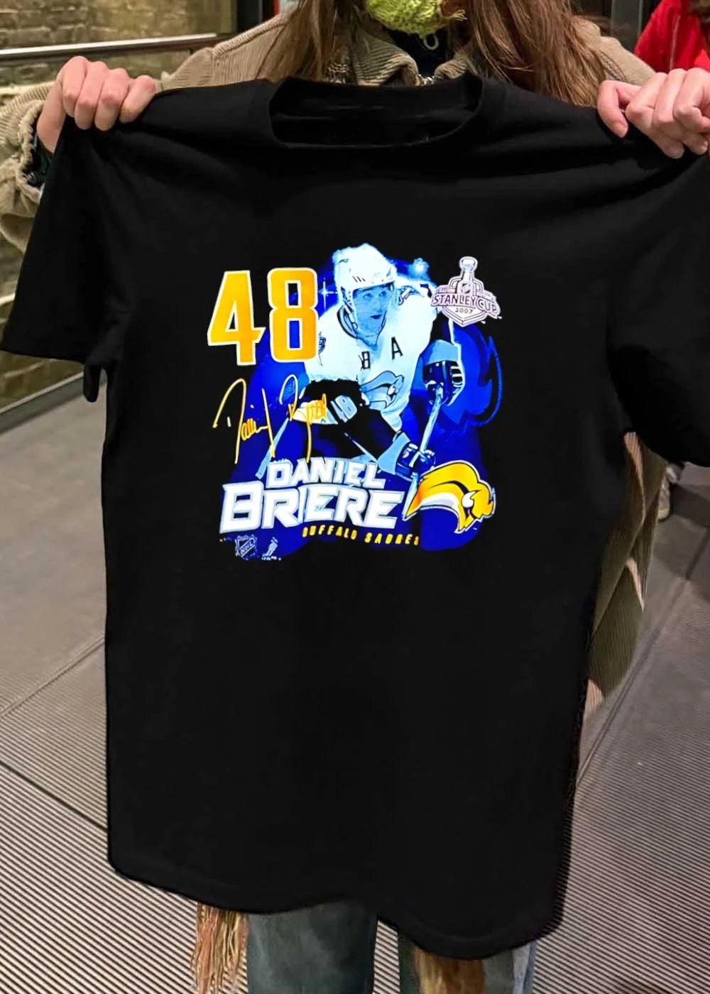 Buffalo Sabres Daniel Briere 48 signature shirt