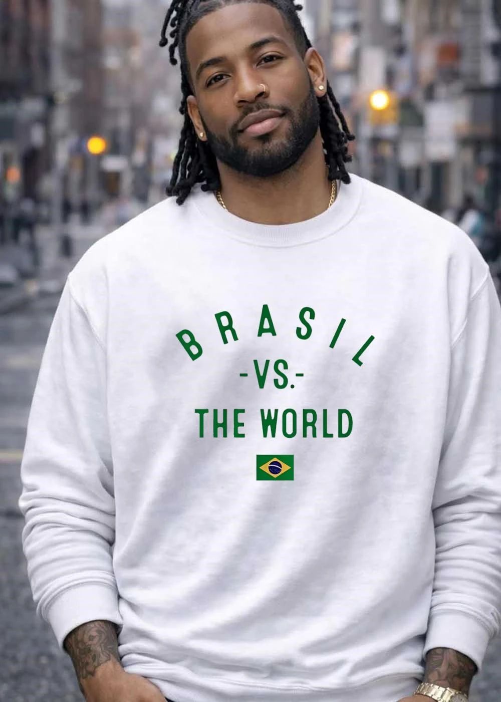 Brasil Vs The World Flag shirt