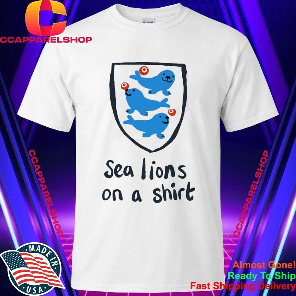 Olaf Falafel Sea Lions On A Shirt Shirt