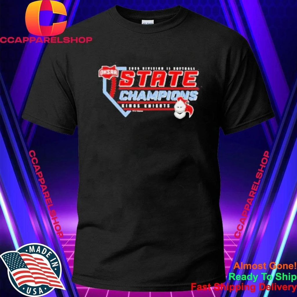 Kings Knights 2026 OHSAA Softball D2 State Champions Shirt