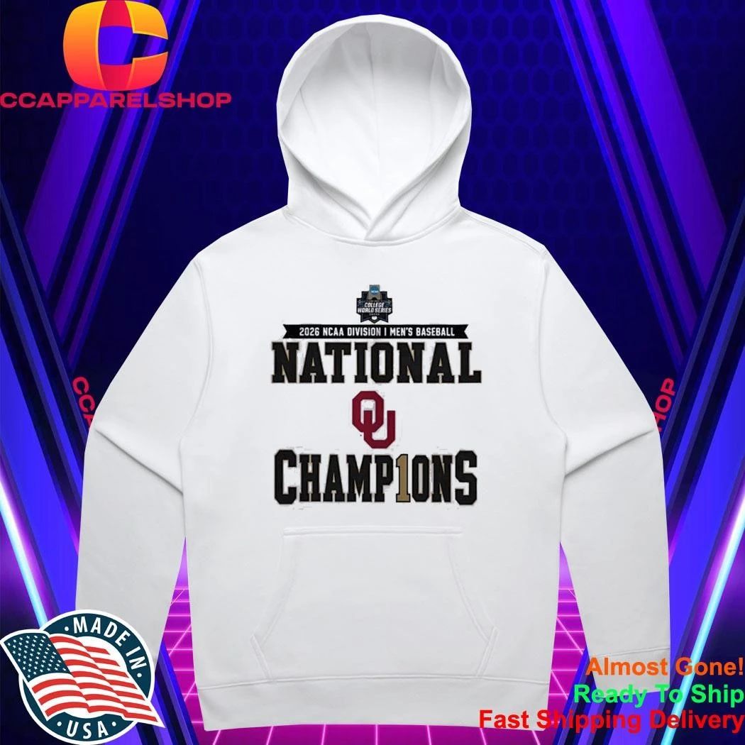 Oklahoma Sooners 2026 NCAA division I men’s baseball national champions college world series omaha Shirt