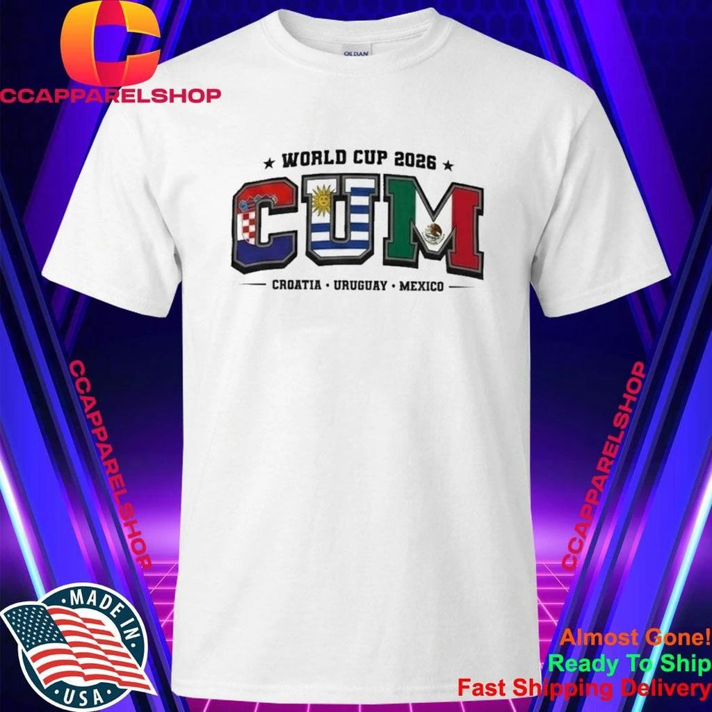 World Cup 2026 CUM Croatia Uruguay Mexico Shirt