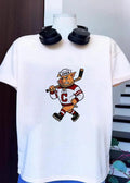 Skate Piggy’ Hockey Cane Sailor Pig T-Shirt