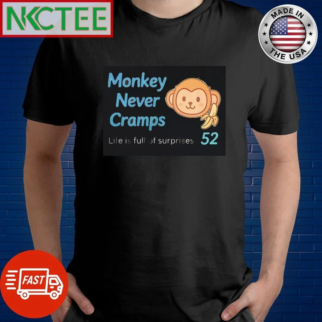 Munenori Kawasaki Monkey Never Cramps 52 tee