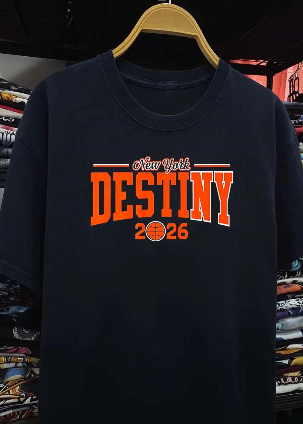 New York Destiny 2026 Basketball T-Shirt