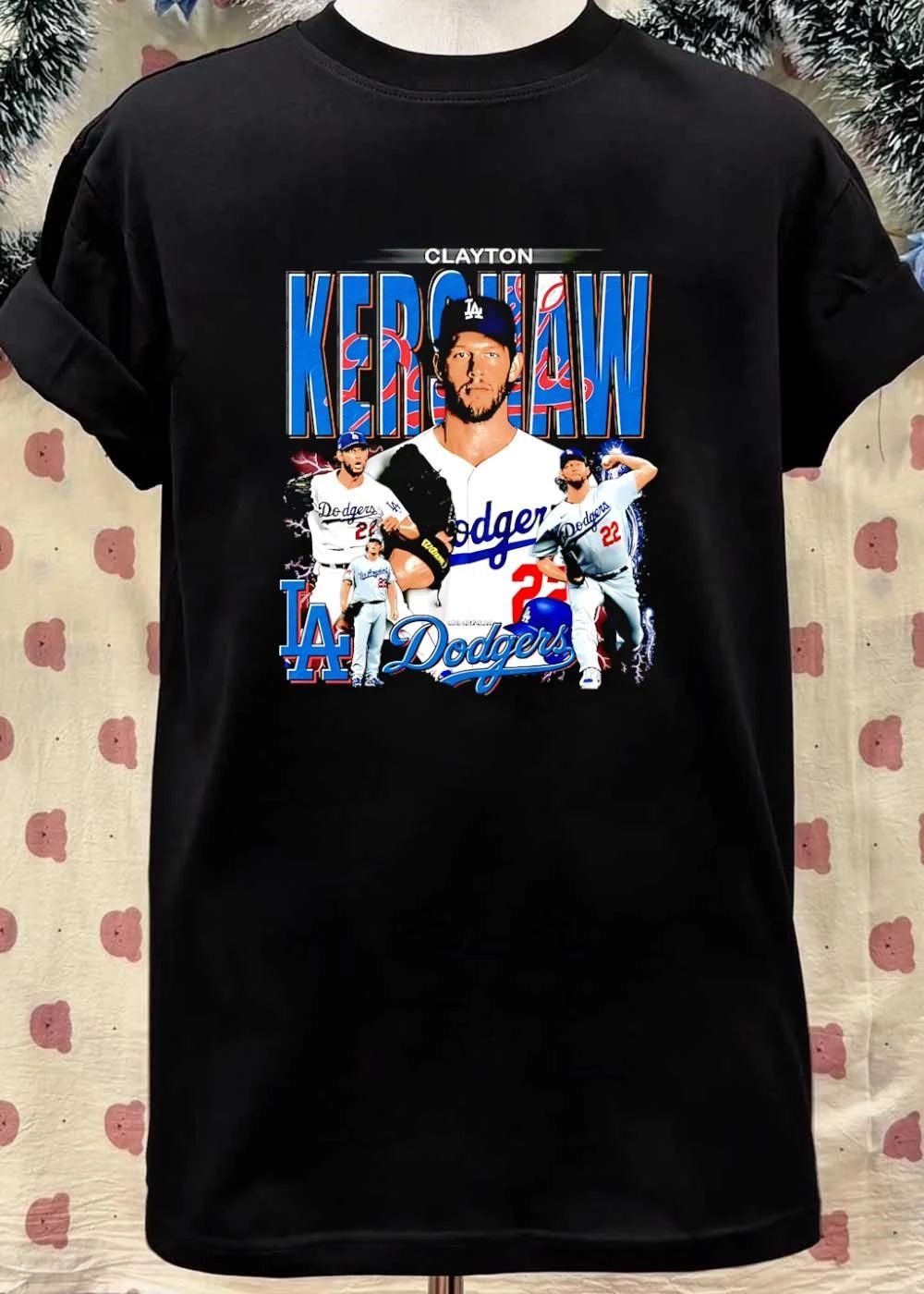 Clayton Kershaw Los Angeles Dodgers Pitching Clayton Kershaw Los Angeles Dodgers Shirt