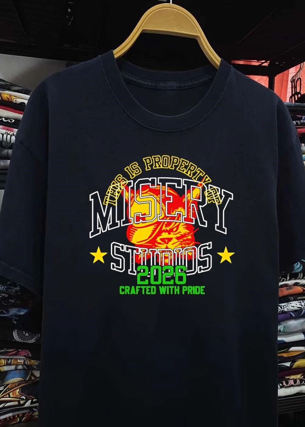 Crafted With Pride This Is Property of Misery Studios 2026 T-Shirt