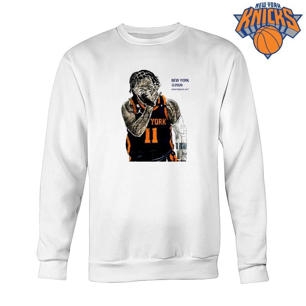 Jalen Brunson New York Knicks senriquez art 2026 basketball shirt