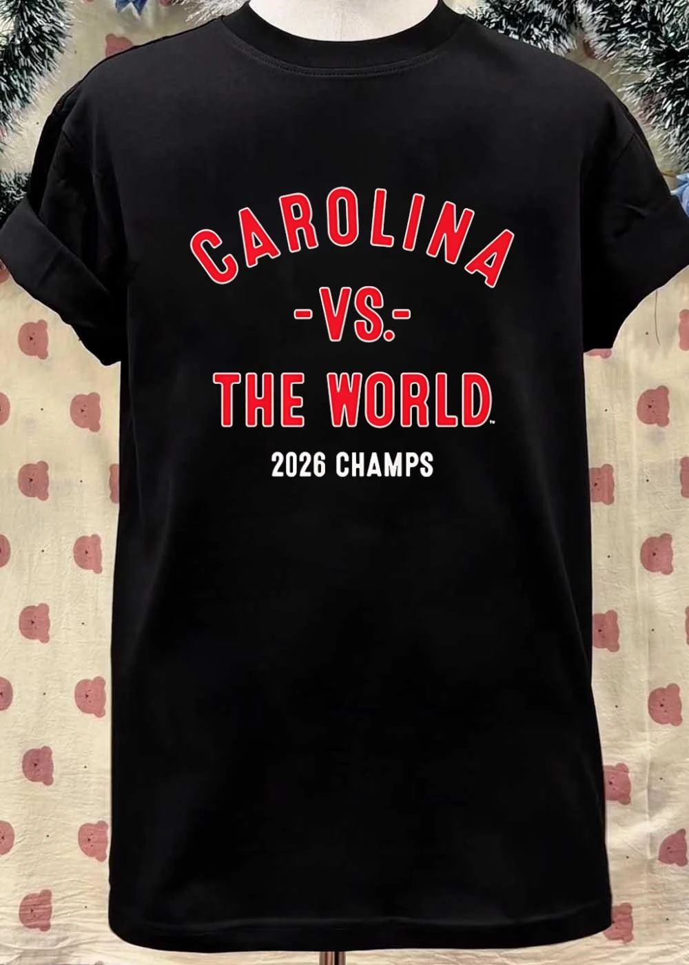 2026 Champs Carolina vs the World Shirt