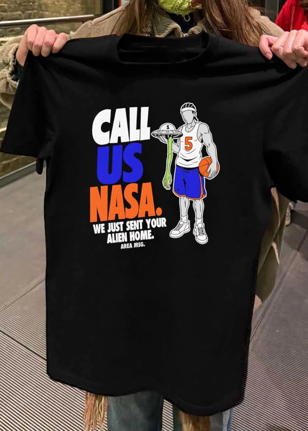 Area Msg Call Us NASA We Just Sent Your Alien Home Basketball Player T-Shirt