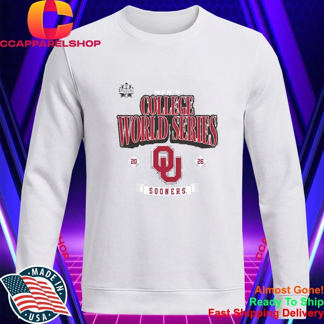 Oklahoma Sooners Men’s College World Series 2026 Shirt