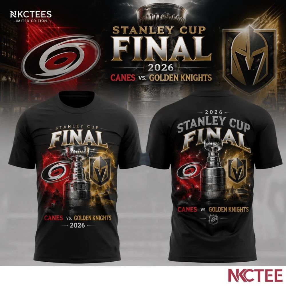 2026 Stanley Cup Final Canes vs Golden Knights shirt