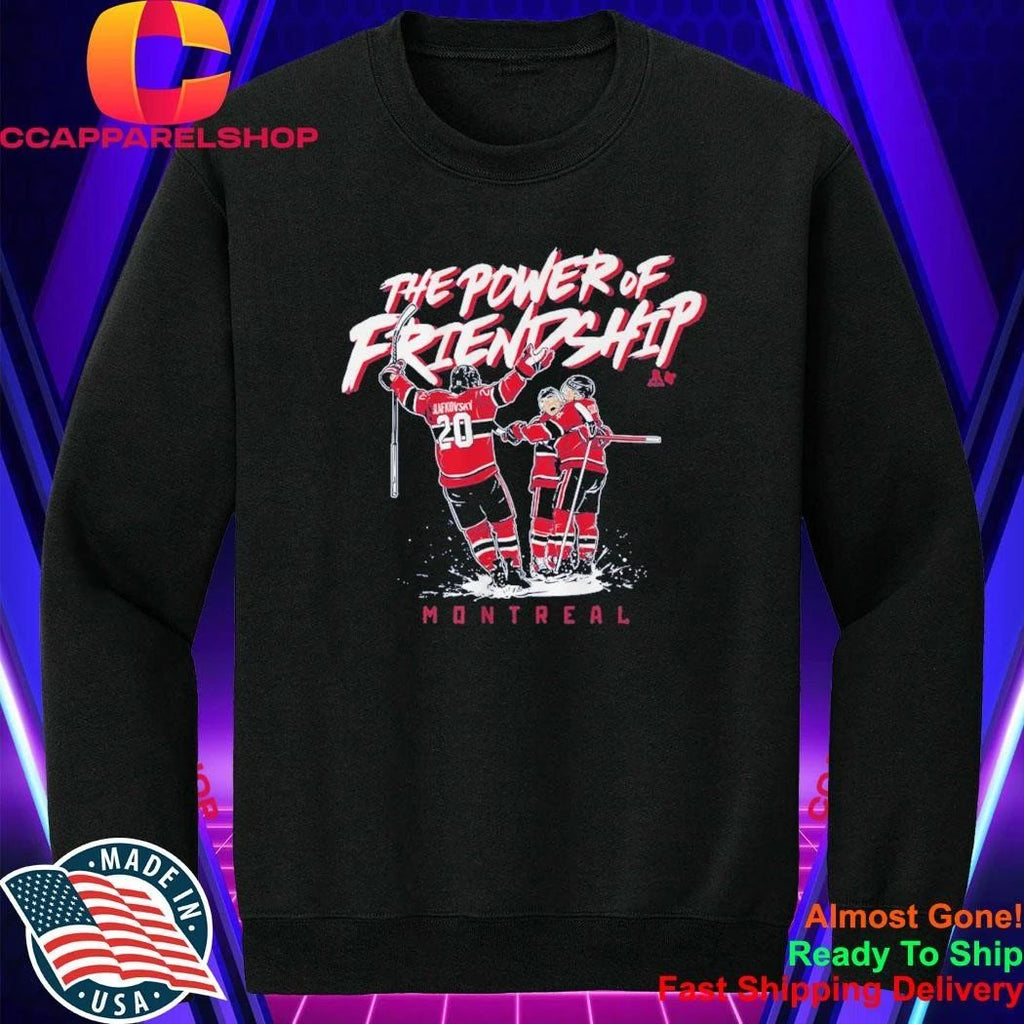 Cole Caufield, Nick Suzuki, & Juraj Slafkovsky The Power of Friendship Shirt