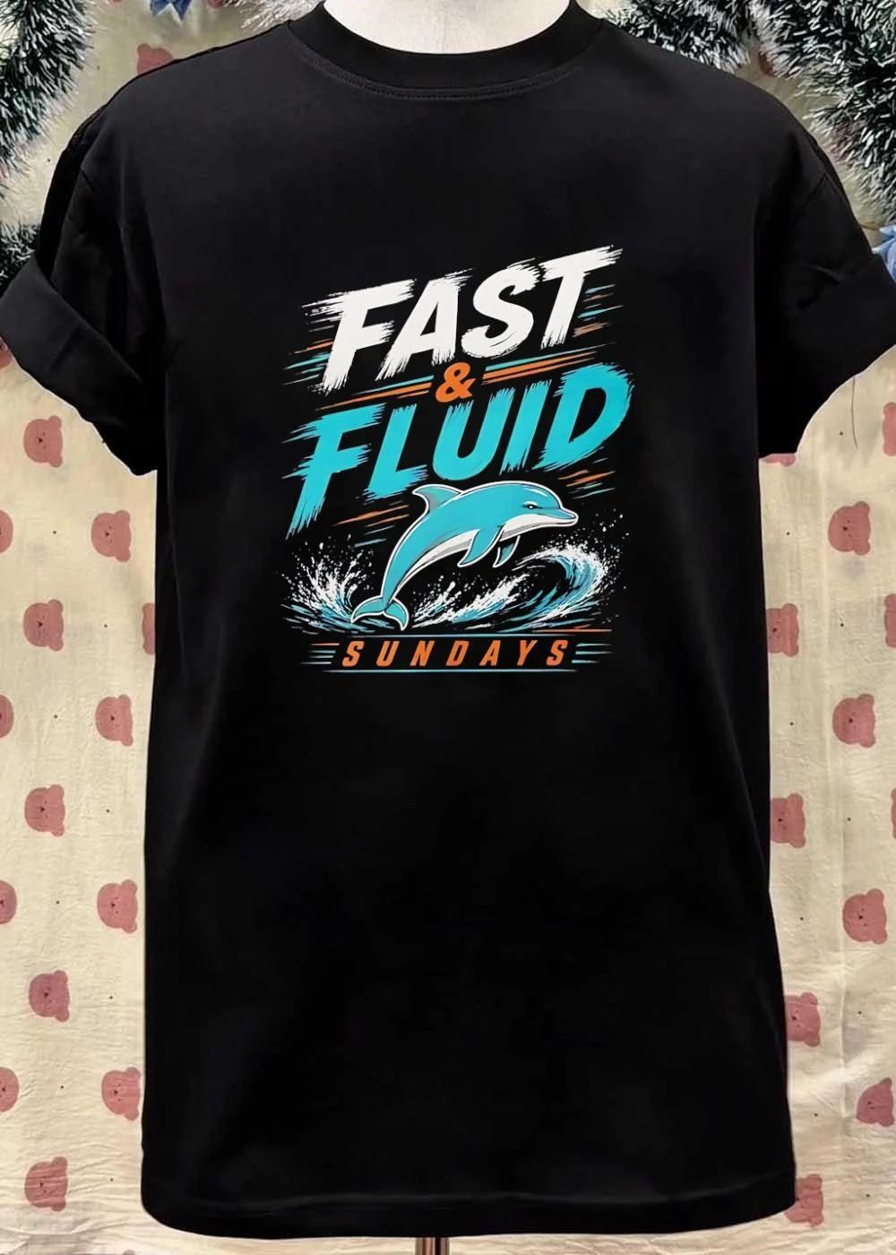 Fast & Fluid Sundays Dolphin T-Shirt
