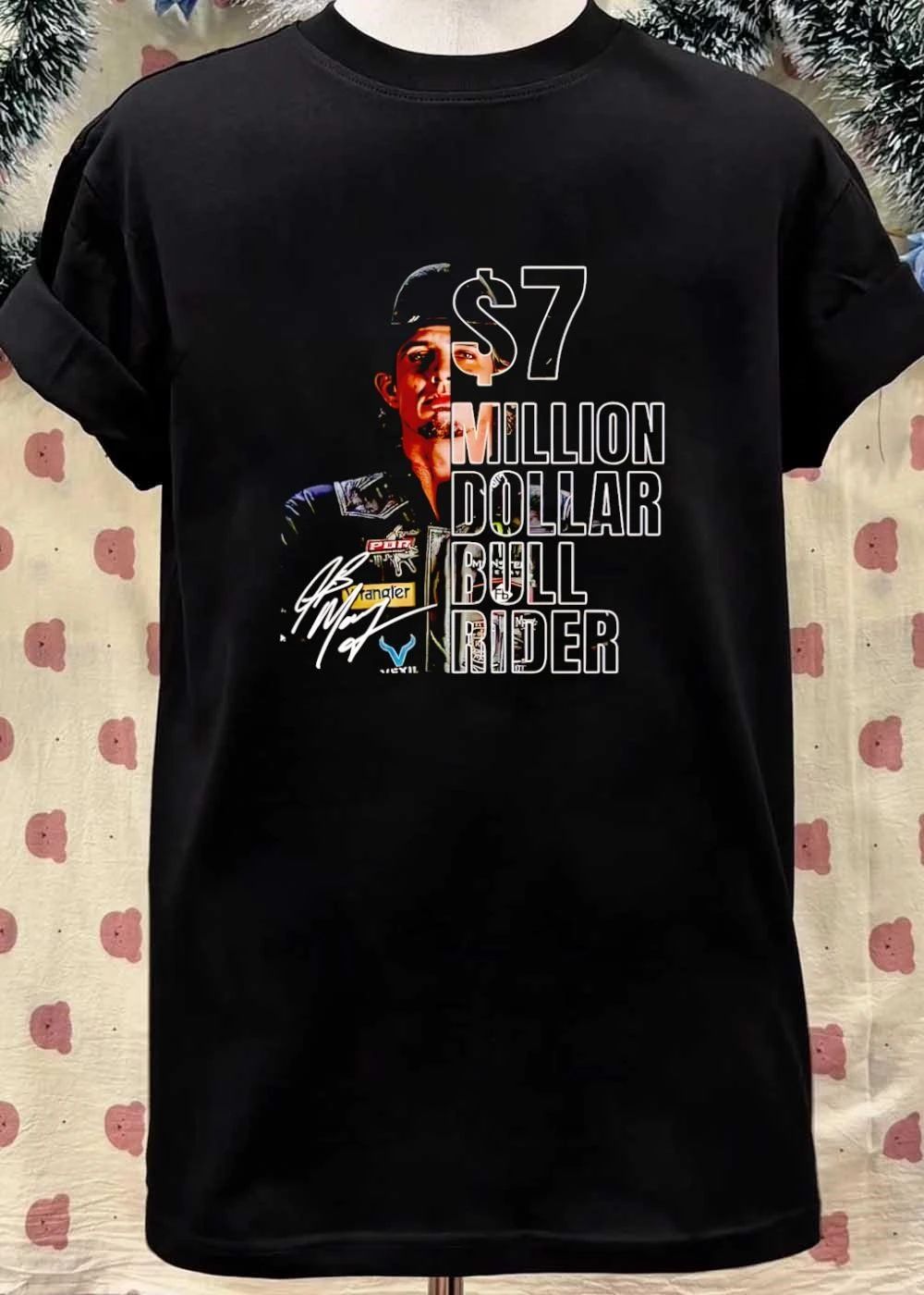 J.B. Mauney PBR 7 Million Dollar Bull Rider shirt