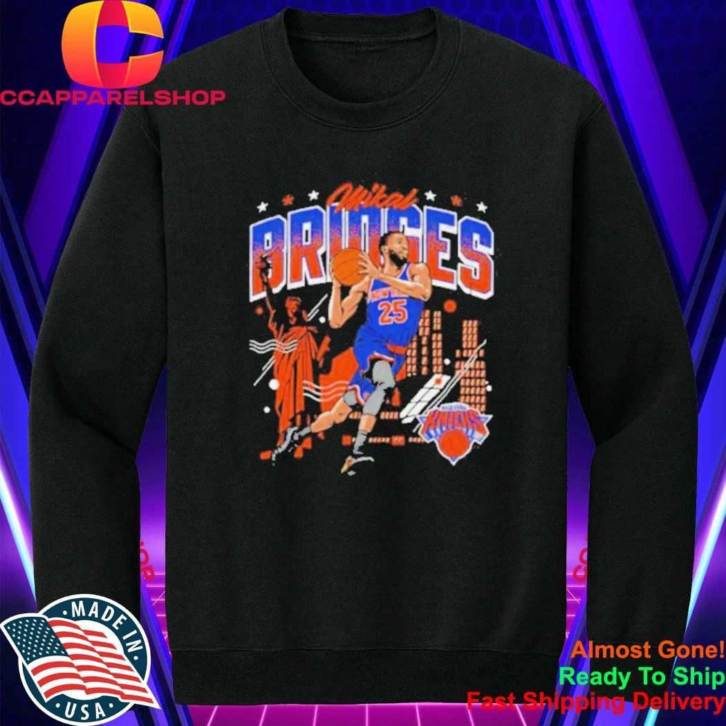 Mikal Bridges New York Basketball Icon Vintage Style Shirt