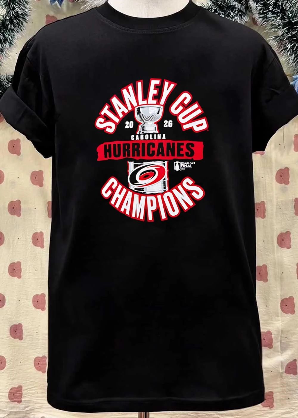 Commemorative Stanley Cup 2026 Carolina Hurricanes T-Shirt