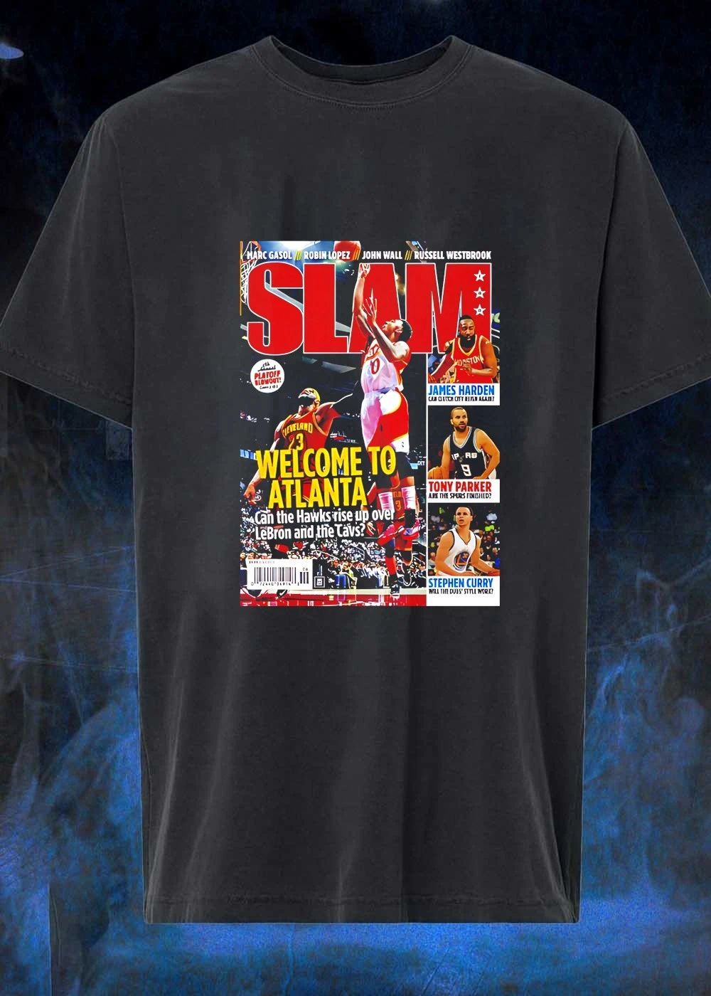 Atlanta Hawks NBA SLAM shirt