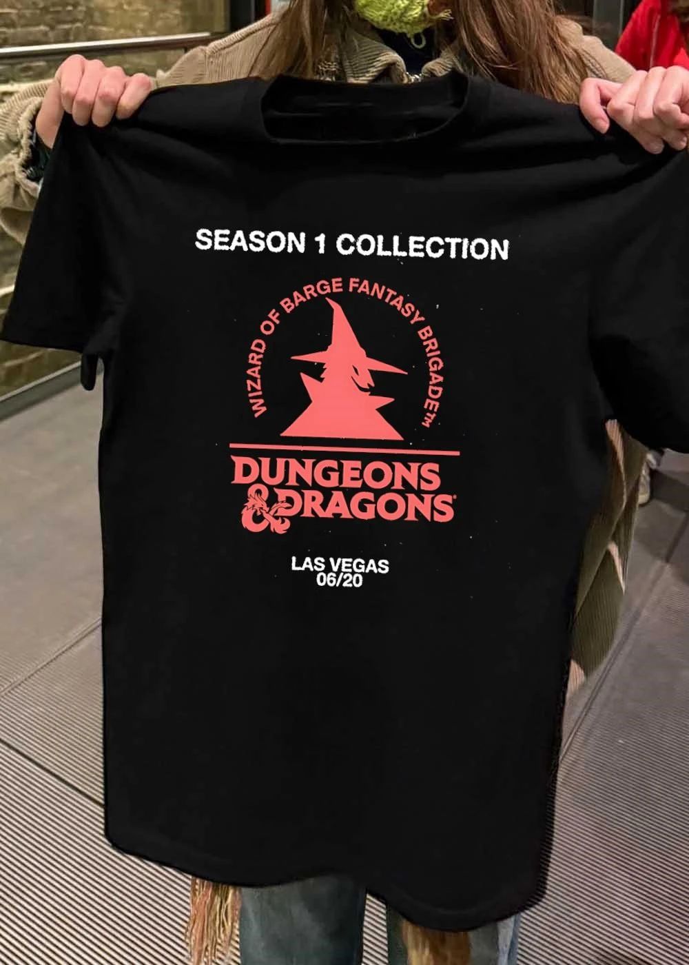 Season 1 Collection Barge Fantasy Brigade Wizard Dungeons Dragons shirt