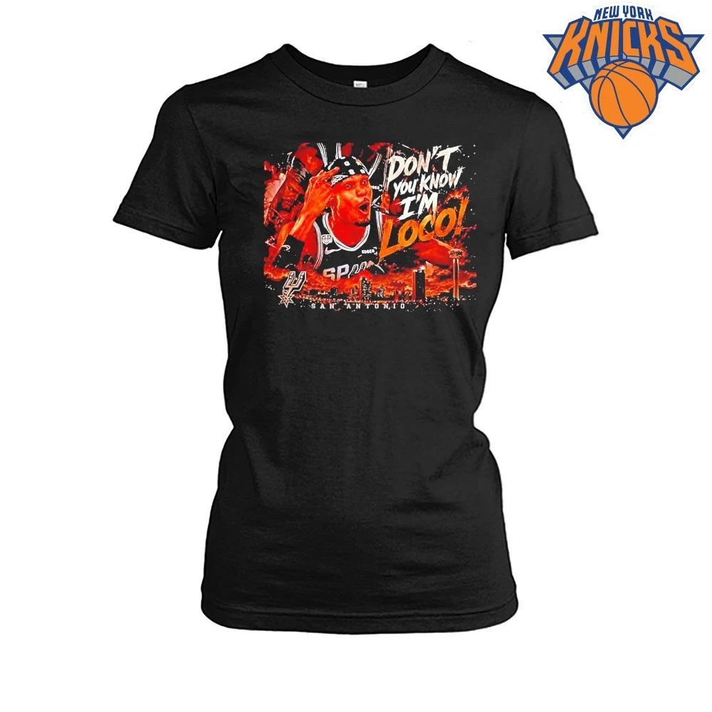 Victor Wembanyama San Antonio Spurs Dont You Know Im Loco Shirt
