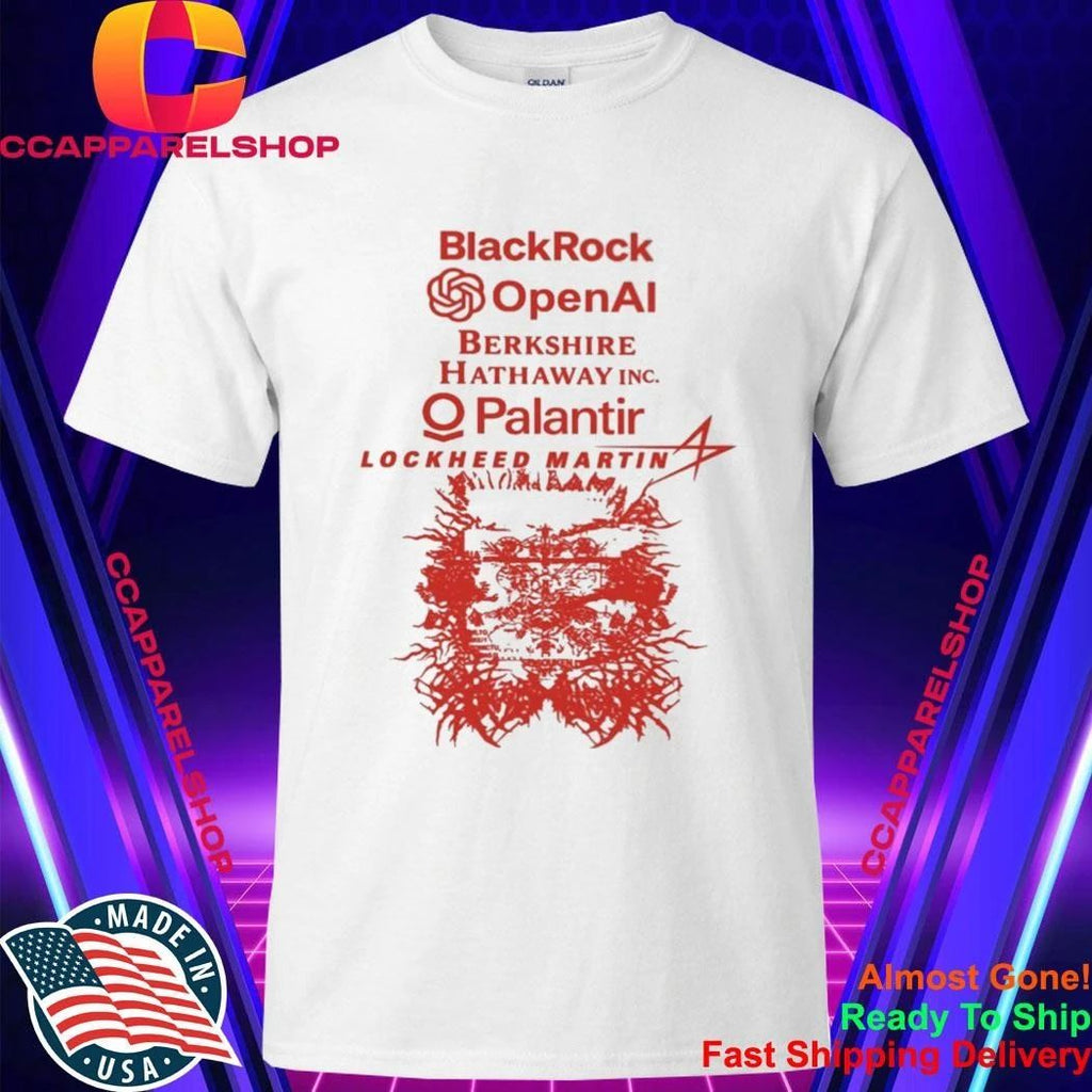 Blackrock Openai Berkshire Hathaway Inc O Palantir Lockheed Martin Shirt
