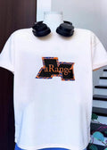 Arange Tiger Pattern Graphic T-Shirt