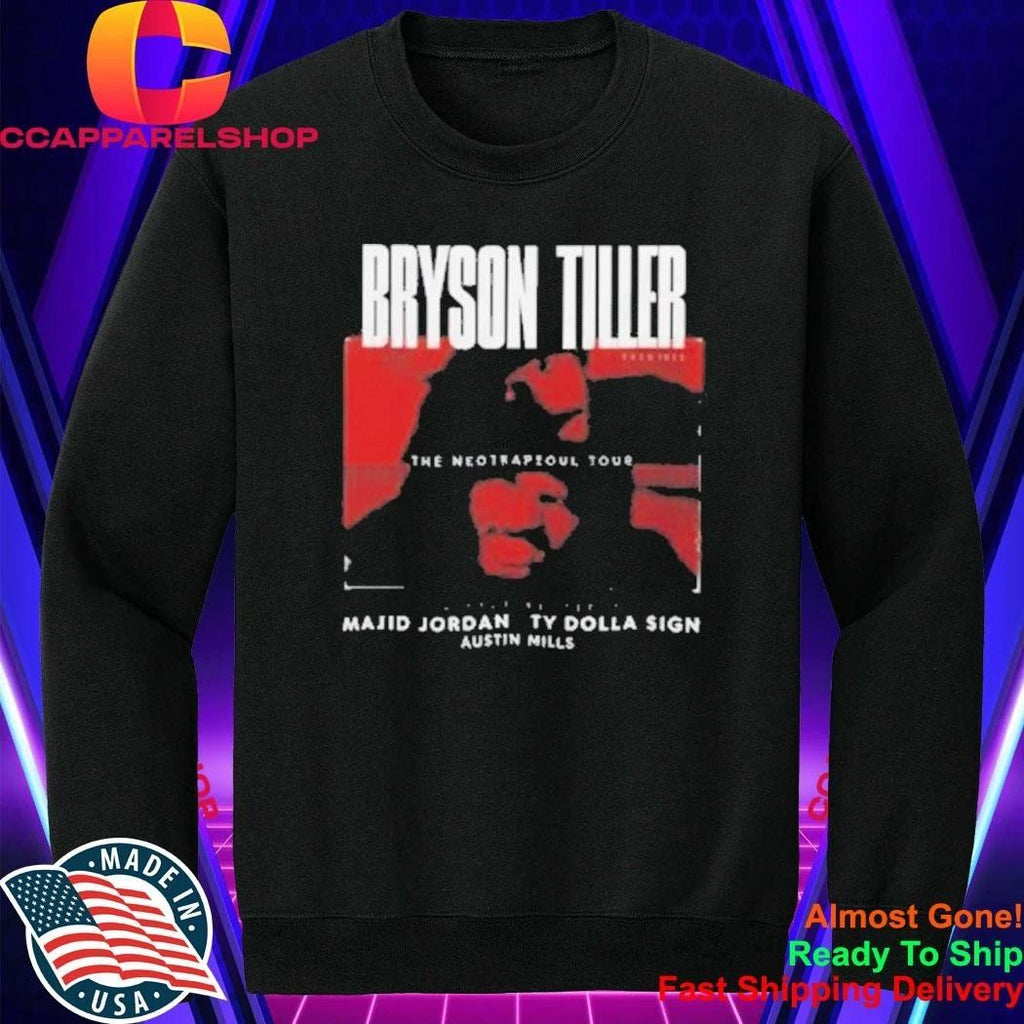 Bryson Tiller The Neo Trapsoul Tour 2026 Shirt