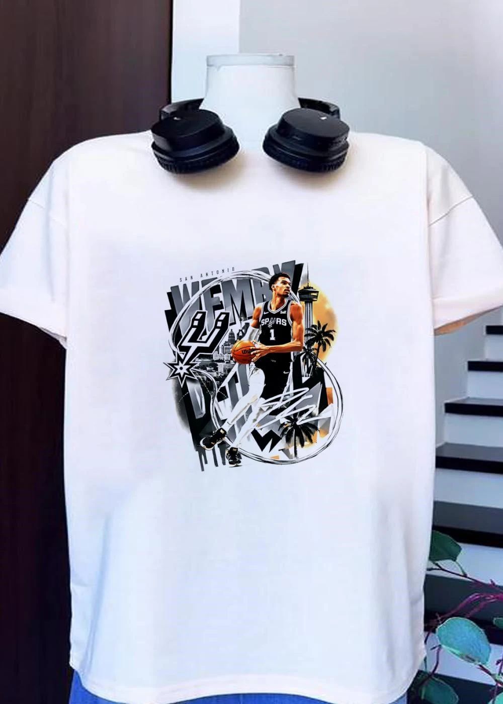 Victor Wembanyama Wemby San Antonio Spurs Basketball shirt