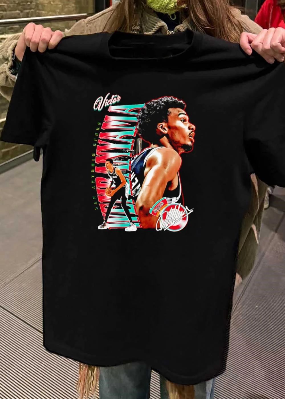 Victor Wembanyama San Antonio Spurs Basketball T-Shirt