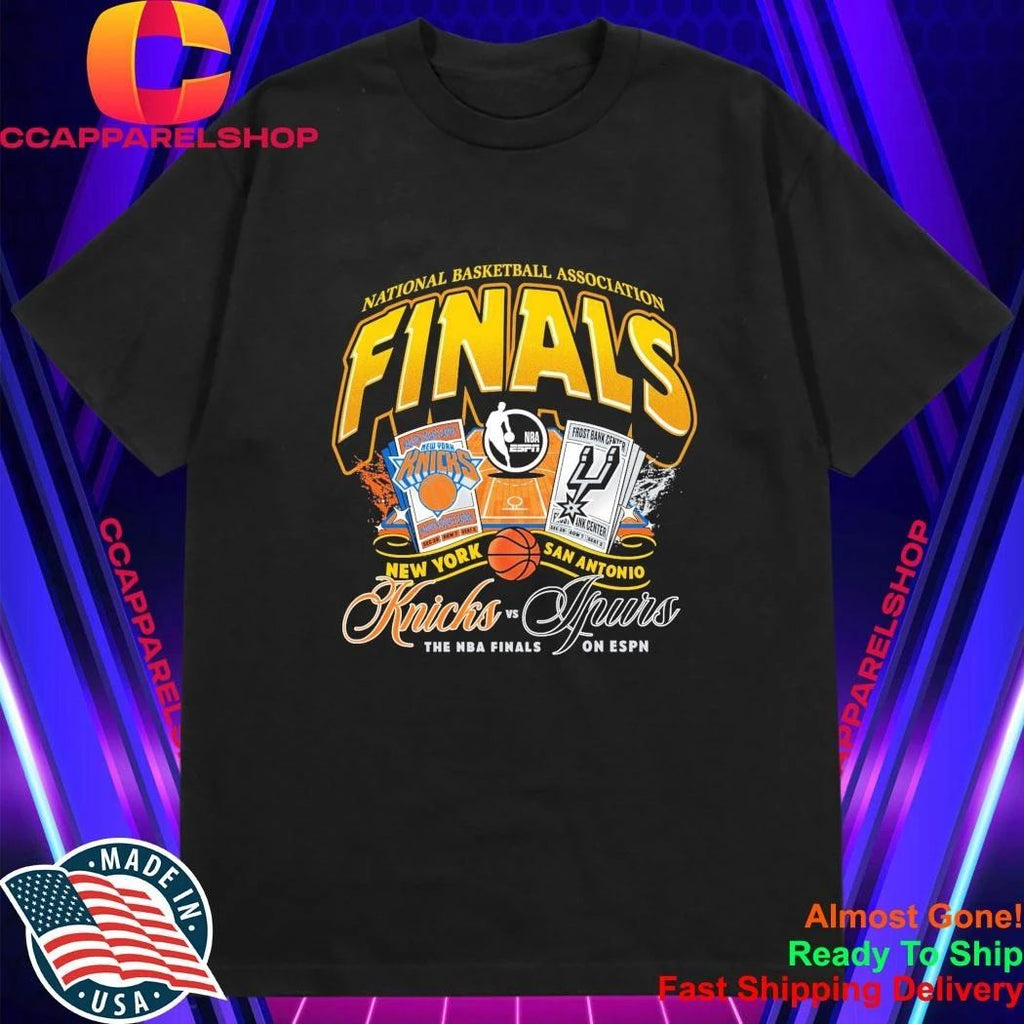 NBA Finals Knicks vs Spurs Ticket Shirt