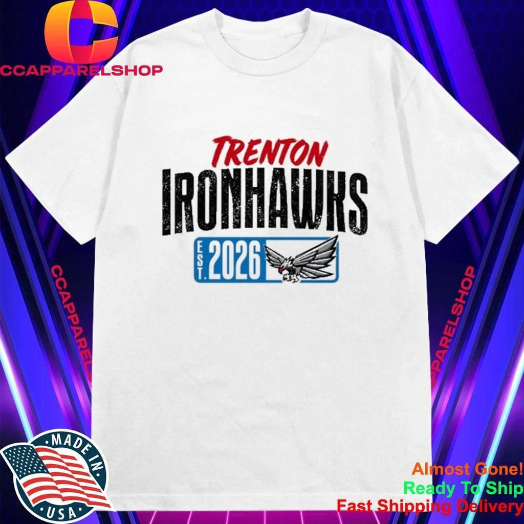 Trenton Ironhawks Est 2026 Logo Shirt