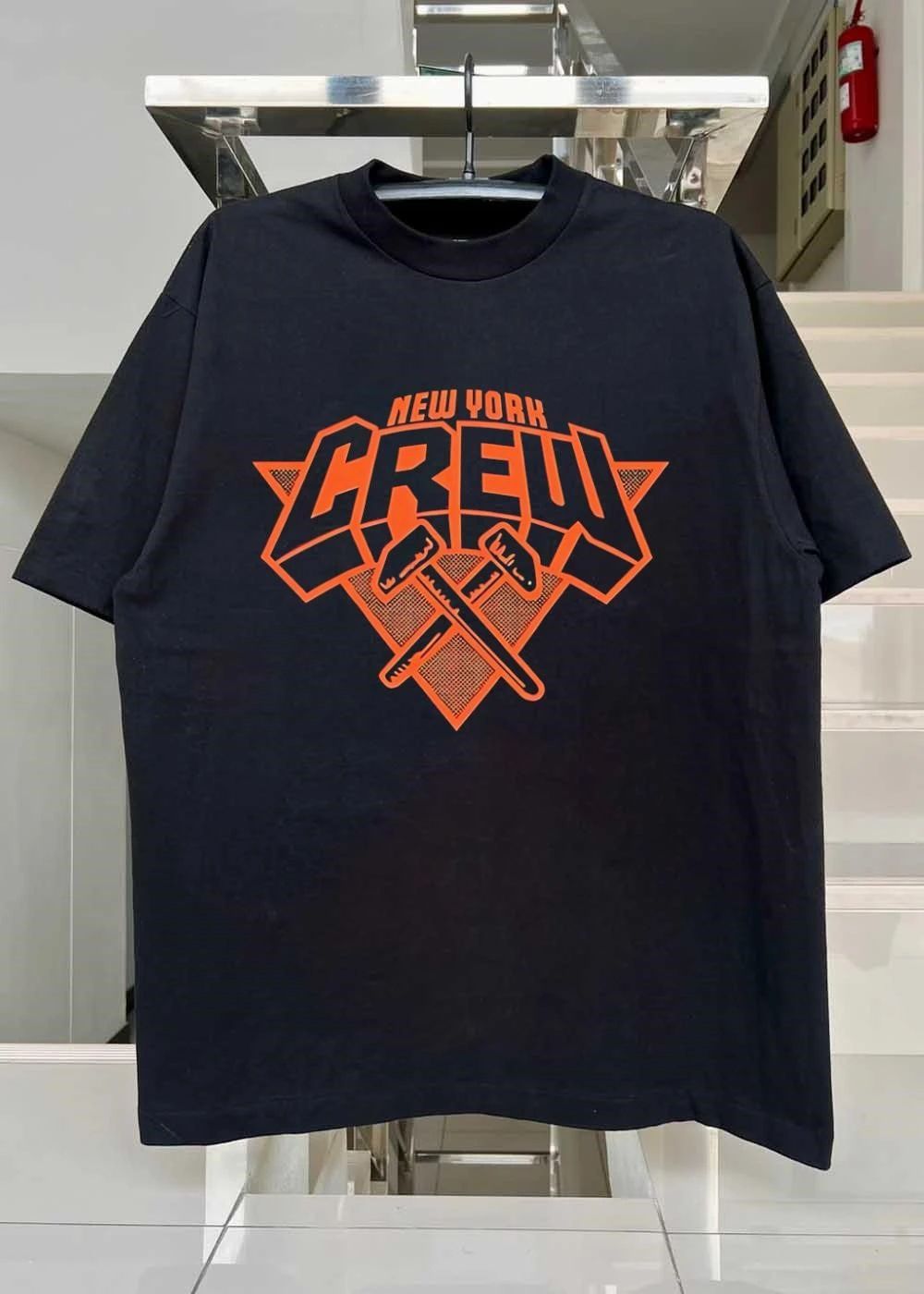New York Crew Crossed Hammers Graphic T-Shirt