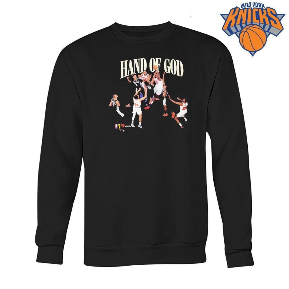 Hand Of God New York Basketball Vintage Style NBA Finals 2026 Shirt