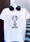 Peanuts Peppermint Patty I’m fine shirt