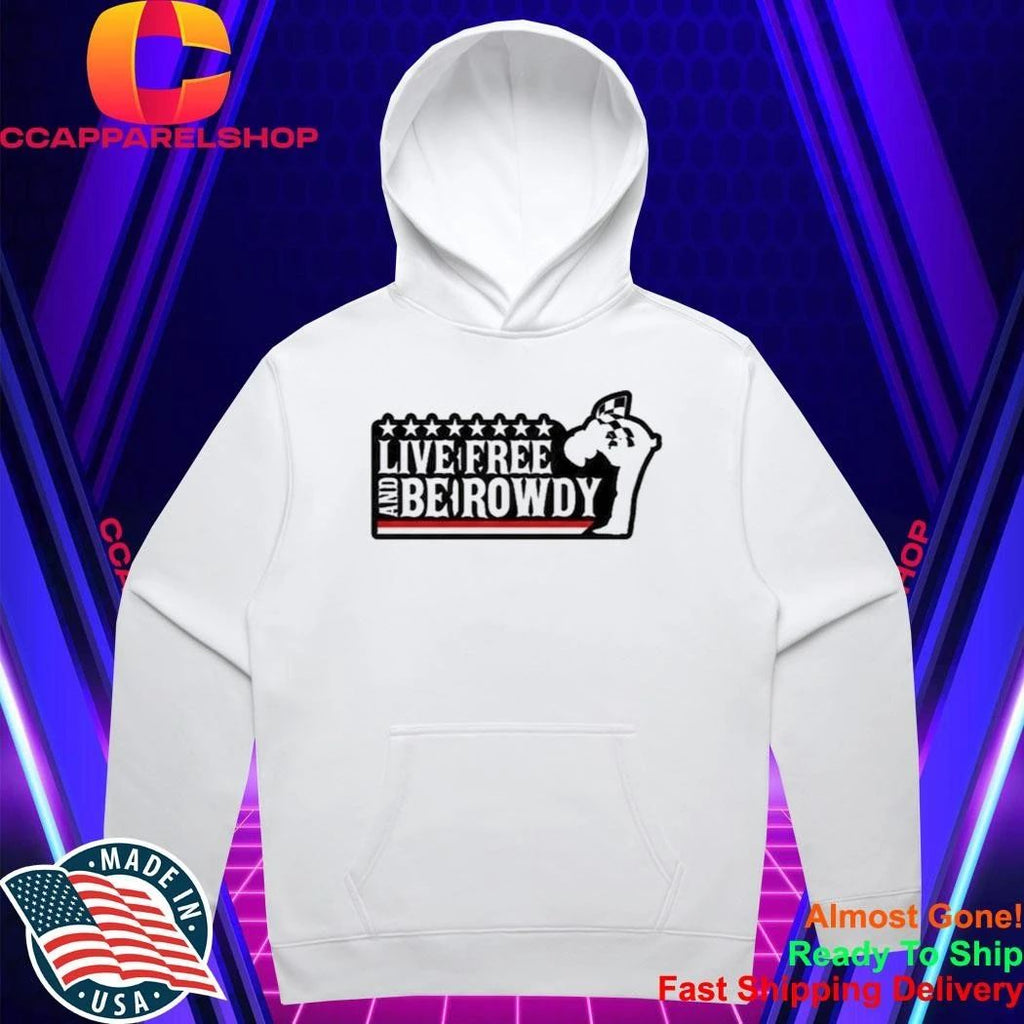 Kyle Busch Live Free And Be Rowdy Shirt