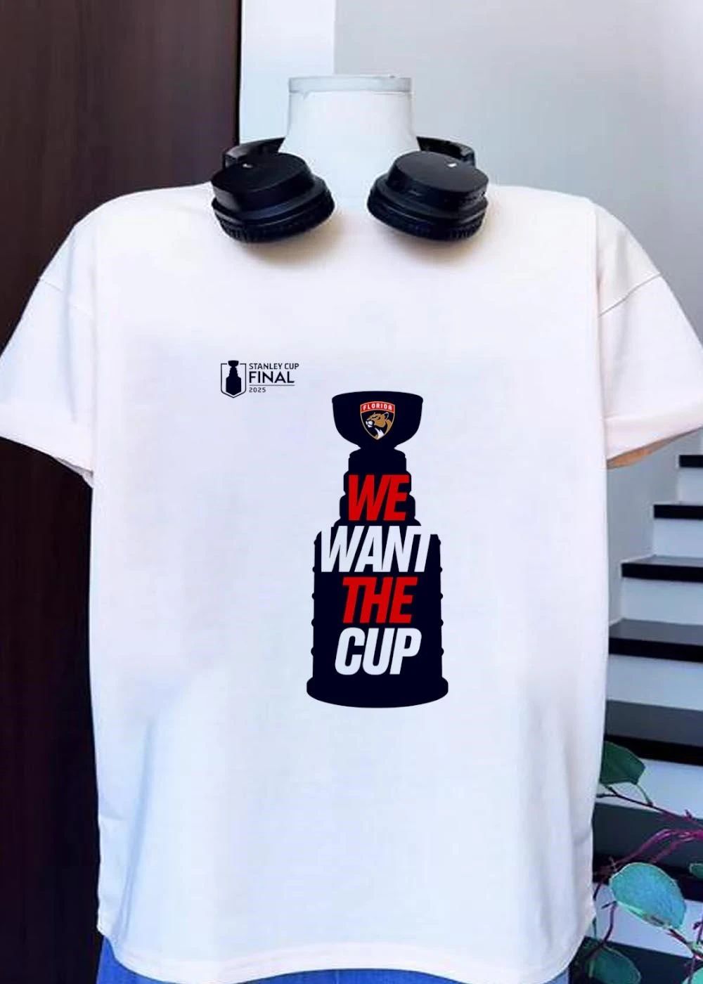 Florida Panthers 2026 Stanley Cup Final We Want The Cup shirt