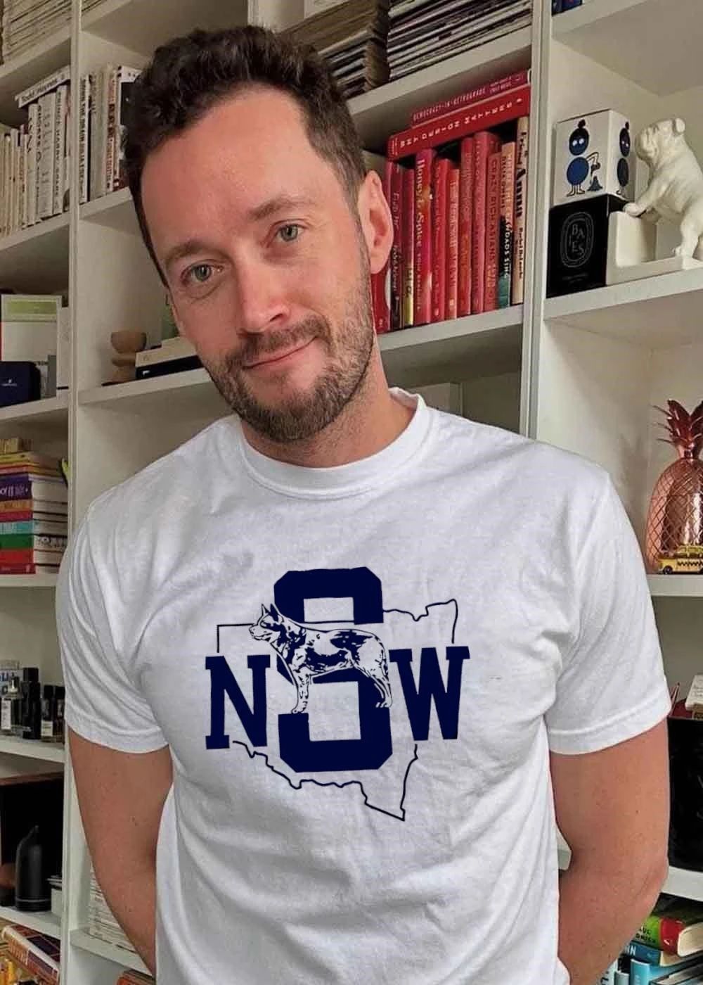 NSW Cattle Dog Australian State Map NSW T-Shirt