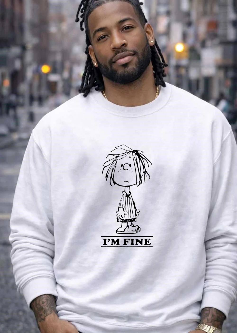 Peanuts Peppermint Patty I’m fine shirt